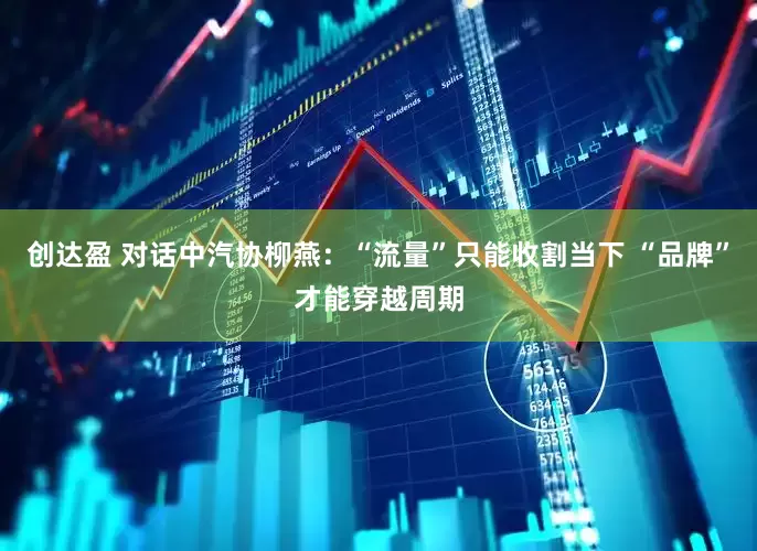 创达盈 对话中汽协柳燕：“流量”只能收割当下 “品牌”才能穿越周期
